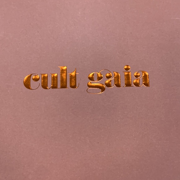 CULT GAIA ZADIE BAG IN NATURAL LUXURY DESIGNER PIECE OS - Picture 5 of 14